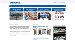 Desktop Screenshot of penline.com.au