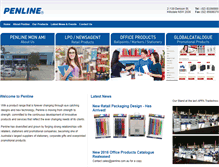 Tablet Screenshot of penline.com.au