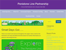 Tablet Screenshot of penline.co.uk